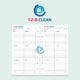 Schoonmaakagenda 12B Clean